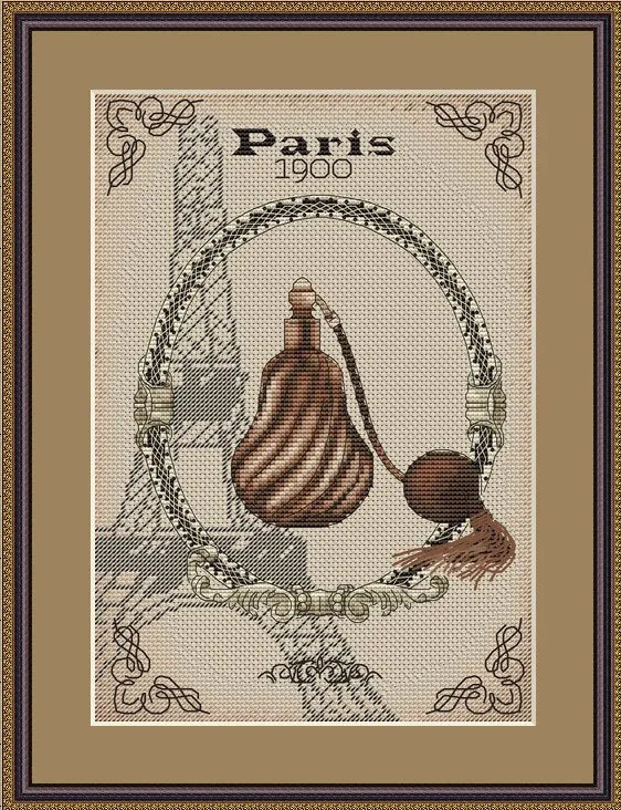 The perfume - PDF Cross Stitch Pattern-0